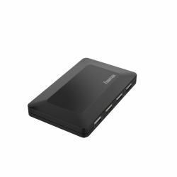 Hama 00200122 interface hub USB 2.0 480 Mbit/s Black 