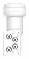 Hama 00205376 Low Noise Block downconverter [LNB] Quattro LNB 10.7 - 12.75 GHz White 