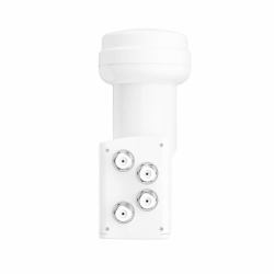 Hama 00205377 Low Noise Block downconverter [LNB] Quad LNB White 
