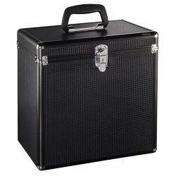 Hama 00181436 storage media case Microgroove record case Black 
