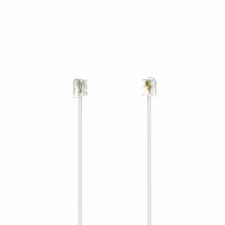 Hama Modular Cable, 6p4c Plug - 6p4c Plug, 3 m, white 