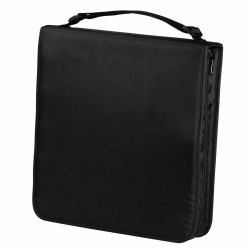 Hama CD Wallet Nylon 160, black 160 discs 