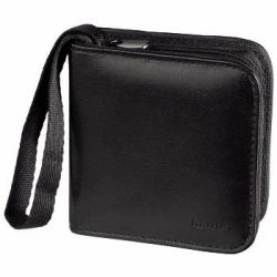 Hama Wallet 12 SD memory card case Koskin Black 