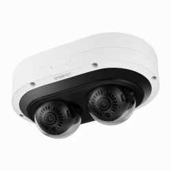 Hanwha P Series 2x 2MP AI - Multi-directional Network - Camera - Warranty: 60M