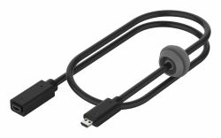 Hanwha SPP-C1900 HDMI cable 0.67 m HDMI Type C [Mini] Black 