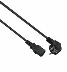 Helos 262654 power cable Black 1.8 m CEE 7/7 IEC C13 