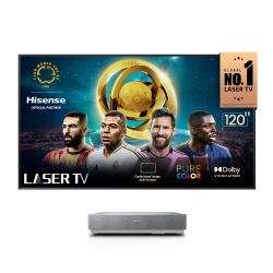 Hisense 120L5HTUKA projection TV 2700 ANSI lumens 4K [4096x2400] Grey 