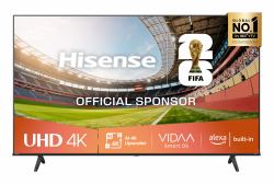 Hisense 43A6Q 109.2 cm [43"] 4K Ultra HD Smart TV Wi-Fi Black 300 cd/m² 
