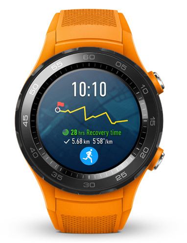 huawei watch 2 dynamic orange