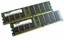 Hypertec 2GB PC2700 [Legacy] memory module 2 x 1 GB DDR 184-pin DIMM 