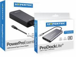 Hypertec ProDock USB Type- C bundle- includes Lite Gen 2 and 60W power supply unit. 