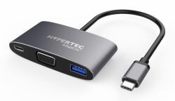 Hypertec AdaptLite VGA Wired USB 3.2 Gen 1 [3.1 Gen 1] Type-C Anthracite, Silver 