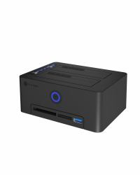 ICY BOX IB-1233CL-CR USB 3.2 Gen 1 [3.1 Gen 1] Type-A Black 