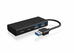 ICY BOX IB-HUB1426-U3 USB 3.2 Gen 1 [3.1 Gen 1] Type-A 5000 Mbit/s Black 