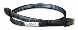 ICY BOX Icy Dock MB323L-B Serial Attached SCSI [SAS] cable 0.5 m Black 