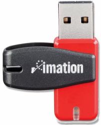 Imation 8GB Nano Flash Drive USB flash drive USB Type-A Red 