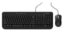 Incase Designed by Microsoft Wired Desktop 600 keyboard Mouse included Universal USB QWERTY Italian Black  - German version