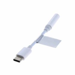 Insmat 133-1027 audio cable 3.5mm USB Type-C White 