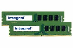 32GB [2x16GB] PC RAM MODULE KIT DDR5 4800MTs PC5-38400 UNBUFFERED NON-ECC DIMM 1.1V 2GX8 CL40 INTEGRAL
