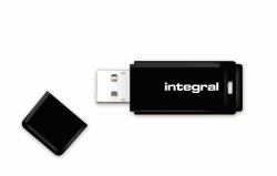 Integral 8GB USB2.0 DRIVE BLACK E-TAIL 