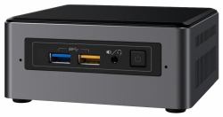 Intel BOXNUC7I5BNH PC/workstation barebone Black i5-7260U 2.2 GHz 