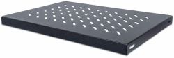 Intellinet 19" Fixed Shelf, 1U, 345mm Depth, Max 50kg, Black 