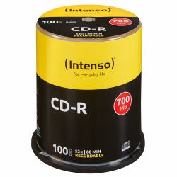 Intenso CD-R 700MB 52x 100 pc[s] 