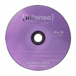 Intenso 5001115 blank Blu-Ray disc BD-R 25 GB 50 pc[s] 