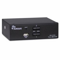 Inter-Tech AS-21HA HDMI KVM switch Black 