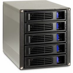 Inter-Tech ST-5255 HDD enclosure Black 2.5/3.5" 
