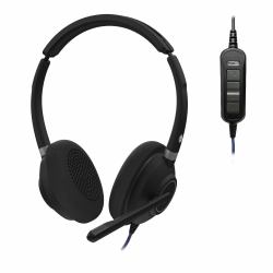 JPL Icon 120-UB4 Headset Wired Head-band Office/Call center USB Type-C / USB Type-A Black 