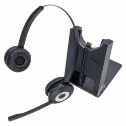 Jabra Pro 920 Duo Headset Wireless Head-band Office/Call center Black 