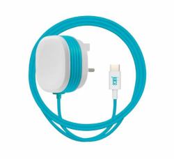 Juice JUI-MAINS-TYPEC-25W-ECO mobile device charger Gaming controller, Portable gaming console, Smartphone, Tablet Blue, White AC Fast charging Indoor 