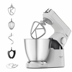 Kenwood Electronics Kenwood Titanium Chef Baker XL food processor 1200 W 7 L White Built-in scales 