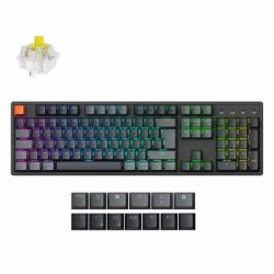 Keychron K10 Version 2 keyboard Universal USB + Bluetooth QWERTY English Black, Grey 