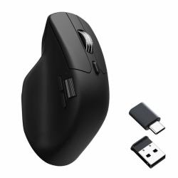 Keychron M6 mouse Universal Right-hand RF Wireless + Bluetooth + USB Type-C Optical 26000 DPI 