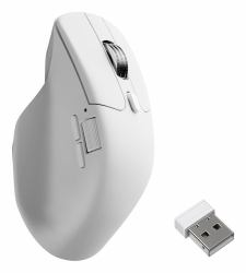 Keychron M6 mouse Universal Right-hand RF Wireless + Bluetooth + USB Type-C Optical 30000 DPI 