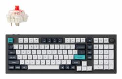 Keychron Q5 Max keyboard Universal USB + RF Wireless + Bluetooth QWERTY UK English Black, White 