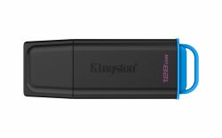 Kingston Technology DataTraveler 128GB Portable USB 3.2 Gen 1 Exodia Black/Blue 