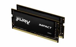Kingston Technology FURY 64GB 3200MT/s DDR4 CL20 SODIMM [Kit of 2] Impact 