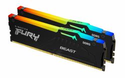 Kingston Technology FURY Beast 16GB 6000MT/s DDR5 CL36 DIMM [Kit of 2] RGB EXPO 