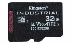 Kingston Technology 32GB microSDHC Industrial C10 A1 pSLC Card Single Pack w/o Adapter 