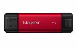 Kingston Technology 1TB Dual USB-A/C Portable SSD, Up to 1050MB/s USB 3.2 Gen 2 