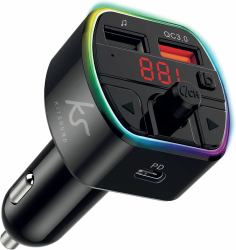 KitSound MYFM2S Wireless to FM Audio Converter 