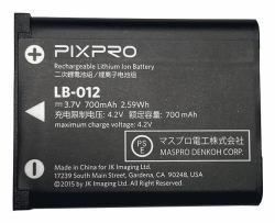 Kodak LB012 camera/camcorder battery Lithium-Ion [Li-Ion] 700 mAh 