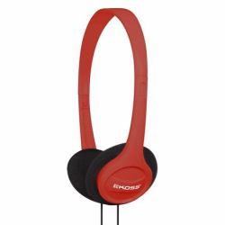 Koss KPH7 Headphones Wired Head-band Music Red 