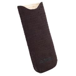 Krusell Visby 3XL mobile phone case Pouch case Brown 
