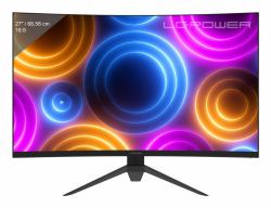 LC-Power LC-M27QC computer monitor 68.6 cm [27"] 2560 x 1440 pixels Quad HD LCD Black, Red 