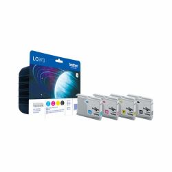 Brother LC970VALBP ink cartridge 4 pc[s] Original Black, Cyan, Magenta, Yellow 
