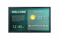 LG 22SM3G-B Digital signage display 54.6 cm [21.5'] IPS Wi-Fi 250 cd/m² Full HD Black Built-in processor 16/7 